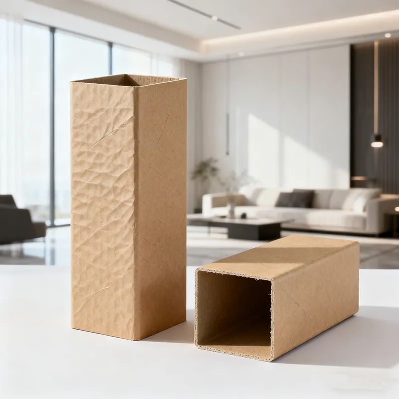 Еко-пријателски хартиени квадратни цевки